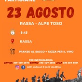 Rassa-Alpe Toso, Sesta Camminata Partigiana