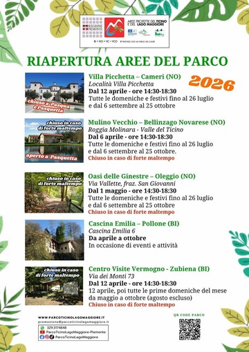 Proteggiamo la natura con la cultura: si apre il programma culturale dell'EGAP Ticino e Lago Maggiore