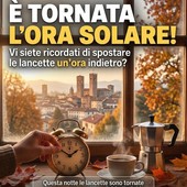Lancette indietro e sessanta minuti di sonno in più: è tornata l'ora solare
