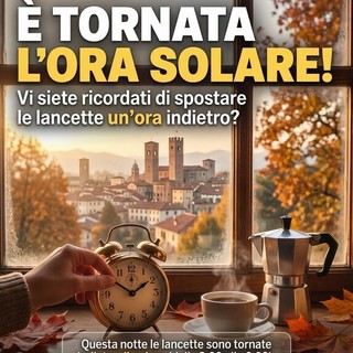 Lancette indietro e sessanta minuti di sonno in più: è tornata l'ora solare
