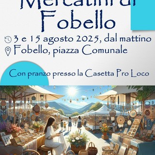 Estate a Fobello: tornano i mercatini in piazza