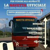 Alpàa 2025, attivo il servizio navetta ufficiale: collegamenti da Novara, Romagnano e Gattinara