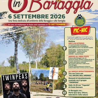 Romagnano Sesia, il 6 settembre torna “6 in Baraggia” con passeggiate, pic-nic e attività per famiglie