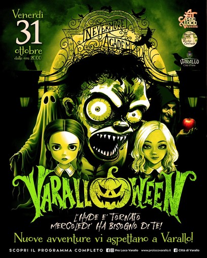 Varallo si prepara a “Varalloween 2025”: una notte di magia, musica e divertimento Varallo si prepara a “Varalloween 2025”: una notte di magia, musica e divertimento