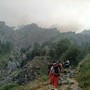 Incendio in Valsessera, rinforzi AIB sul versante di Postua - Foto AIB Incendio in Valsessera, rinforzi AIB sul versante di Postua - Foto AIB