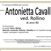 Antonietta Cavallini, ved. Rollino Antonietta Cavallini, ved. Rollino