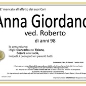 Anna Giordano, ved. Roberto