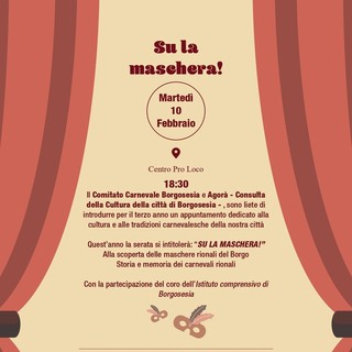 Borgosesia, una serata per riscoprire le maschere rionali con “Su la maschera!”
