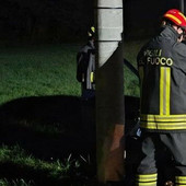 Crevacuore, auto contro un palo - Foto di repertorio