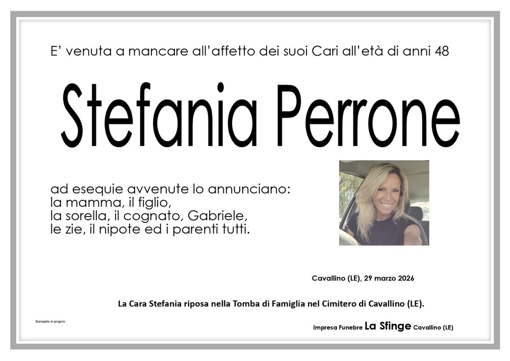 Stefania Perrone