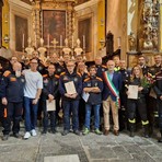 Cravagliana, un riconoscimento alle squadre AIB e ai Vigili del Fuoco impegnati negli incendi estivi