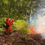 Incendi in Valsesia, AIB biellesi impegnati nella bonifica - Foto di repertorio Incendi in Valsesia, AIB biellesi impegnati nella bonifica - Foto di repertorio