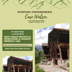 Alagna Valsesia, apertura straordinaria delle Case Walser a Oubre Rong Alagna Valsesia, apertura straordinaria delle Case Walser a Oubre Rong