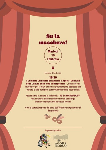 Borgosesia, una serata per riscoprire le maschere rionali con “Su la maschera!”