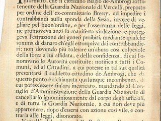 Giornate Europee del Patrimonio, a Vercelli due mostre documentarie tra banditi, ribelli e identità cittadina Giornate Europee del Patrimonio, a Vercelli due mostre documentarie tra banditi, ribelli e identità cittadina