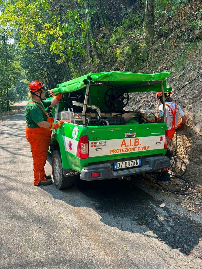 A Doccio un riconoscimento alle squadre AIB impegnate nell’emergenza incendi in Valsesia