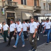 Alessandria, gli Alpini di Borgomanero al XXVII Raduno del Primo Raggruppamento