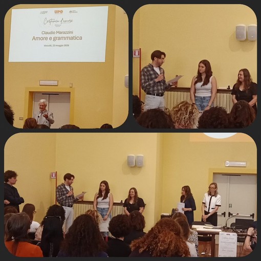 Bianca Gilardi dell’Istituto superiore D’Adda di Varallo vince il primo premio al Certamen d’amore Bianca Gilardi dell’Istituto superiore D’Adda di Varallo vince il primo premio al Certamen d’amore