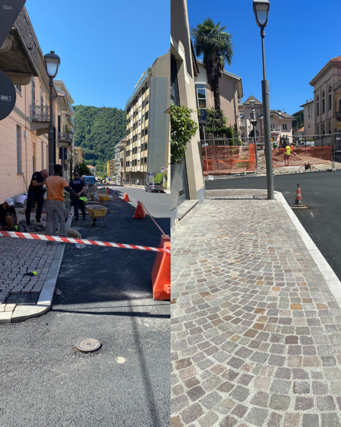 Borgosesia: Viale Duca D’Aosta, riaperto al traffico il primo tratto