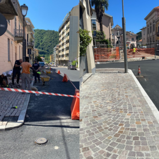 Borgosesia: Viale Duca D’Aosta, riaperto al traffico il primo tratto