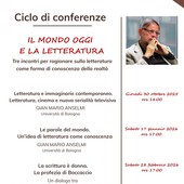 Borgosesia, al via il ciclo di conferenze “Il mondo oggi e la letteratura”