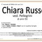 Chiara Russo, ved. Pellegrini