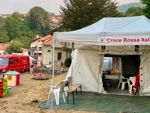 Coggiola, proseguono le operazioni: Croce Rossa a sostegno delle squadre - Foto pagina Facebook CRI Comitato Regionale del Piemonte Coggiola, proseguono le operazioni: Croce Rossa a sostegno delle squadre - Foto pagina Facebook CRI Comitato Regionale del Piemonte