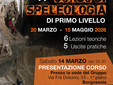A Borgosesia la presentazione del l' "11° Corso di Speleologia di Primo Livello"