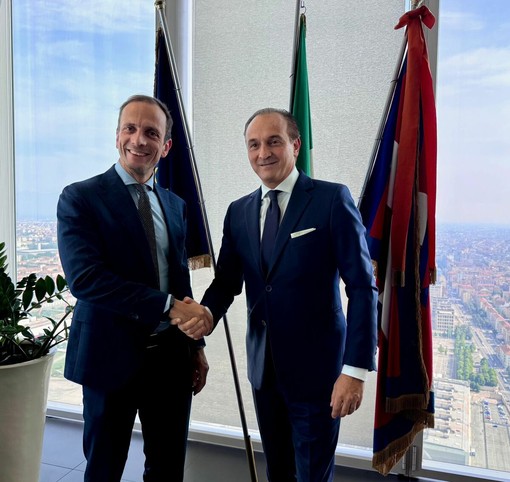 Regione: collaborazione su filiere industriali, infrastrutture e scienze della vita al centro del confronto tra Cirio e Fedriga Regione: collaborazione su filiere industriali, infrastrutture e scienze della vita al centro del confronto tra Cirio e Fedriga