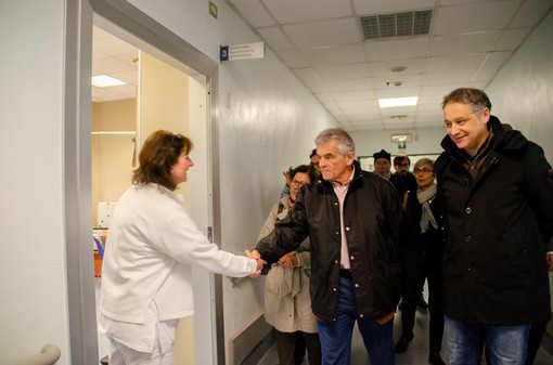 Il presidente della Regione in visita a Varallo parla di sanità