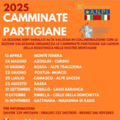Tornano le Camminate Partigiane 2025: un viaggio nei luoghi della Resistenza valsesiana