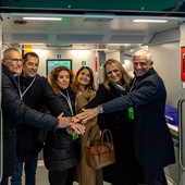 Trasporti, in Piemonte nuovo treno elettrico a doppio piano
