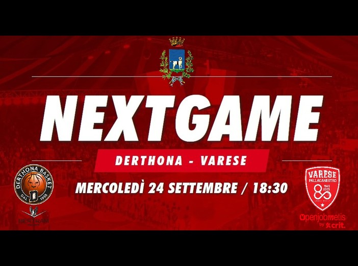 Varallo città dello sport: Domani una partita tra due squadre della lega basket serie A, Derthona vs Varese Varallo città dello sport: Domani una partita tra due squadre della lega basket serie A, Derthona vs Varese
