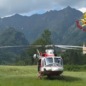 Campertogno, escursionista disperso nei pressi dell’Alpe Brione: recuperato dai Vigili del Fuoco VIDEO