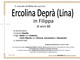 Ercolina Deprà (Lina) in Filippa