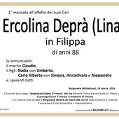 Ercolina Deprà (Lina) in Filippa Ercolina Deprà (Lina) in Filippa