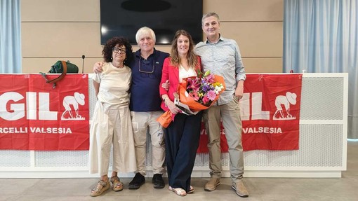 Cgil Vercelli Valsesia, Lara Danesino nuova segretaria generale