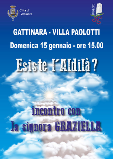 Gattinara: A villa paolotti conferenza sul tema: “esiste l’aldilà”