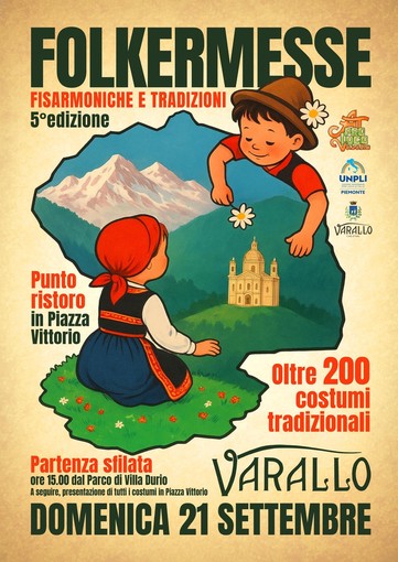 A Varallo torna &quot;Folkermesse: Fisarmoniche e Tradizioni&quot;