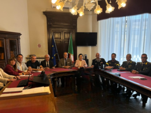 Sicurezza in città: incontro del Comitato Provinciale e saluto al Colonnello Ciro Natale