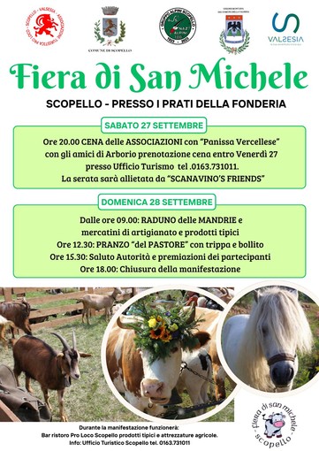 A Scopello arriva la Fiera di San Michele