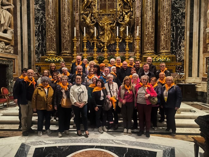 Pellegrini valsesiani a Roma per il Giubileo della Speranza: un viaggio di fede, arte e condivisione Pellegrini valsesiani a Roma per il Giubileo della Speranza: un viaggio di fede, arte e condivisione