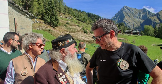 La Valsesia festeggia il millennio walser: presente ad Otro il Ministro Giorgetti - Foto di Umberto Bovolenta