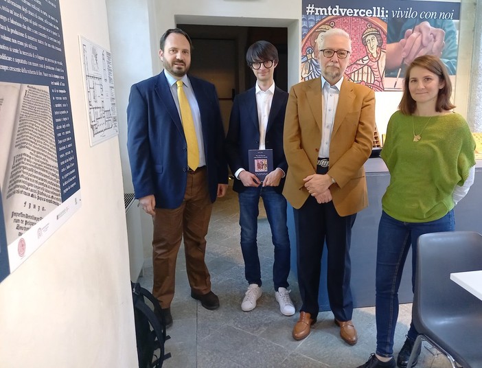 Vercelli, al Museo del Duomo presentato il volume di Matteo Moro sulla povertà nel tardo Medioevo