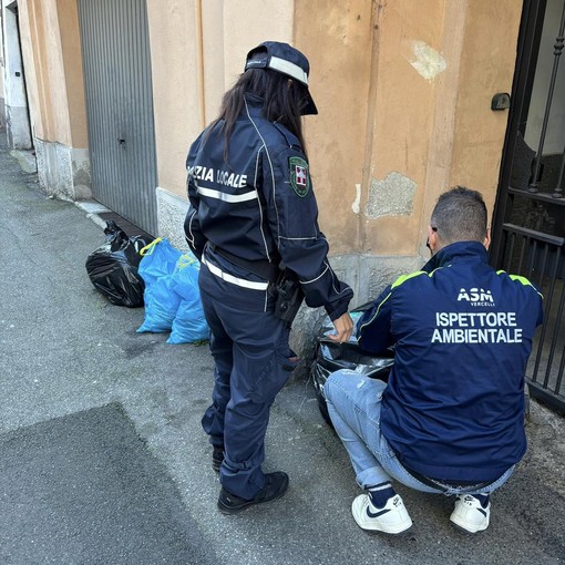 Gattinara, controlli degli Ispettori Ambientali contro chi non rispetta la raccolta differenziata