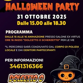 Roasio si prepara all’Halloween Party 2025: animazione, dolcetti e merenda per tutti