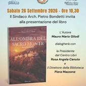 Varallo, il 26 settembre Mauro Mario Gilodi presenta “All’ombra del Sacro Monte”