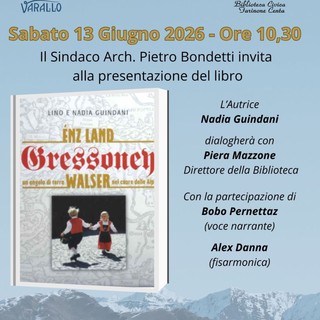 A Varallo si presenta “Enz Land – Gressoney”, viaggio nella terra walser del Monte Rosa