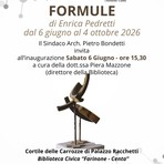 Varallo, a Palazzo Racchetti la mostra “Formule” di Enrica Pedretti