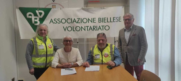 Solidarietà su due ruote: firmato il protocollo d’intesa tra Angeli in Moto e Associazione Biellese del Volontariato